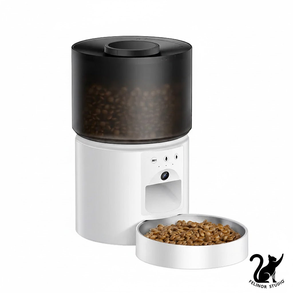Distributeur Automatique ROJECO avec Caméra pour Chat et Chien