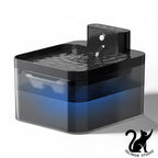 ROJECO fontaine à eau automatique sans fil pour chat – Distributeur d’eau intelligent avec capteur infrarouge et batterie 2600 mAh