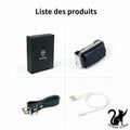 Traceur GPS intelligent G12 pour chien et chat – Collier anti-perte mini étanche – Localisateur intelligent pour animaux de compagnie