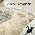 Lit pour chat en peluche 2-en-1 – Chaud et ultra confortable