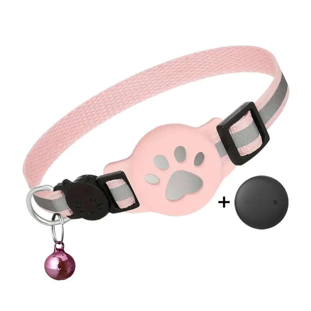 Collier GPS Intelligent pour Chat – Traceur Anti-Perte Étanche, Réfléchissant et Ajustable